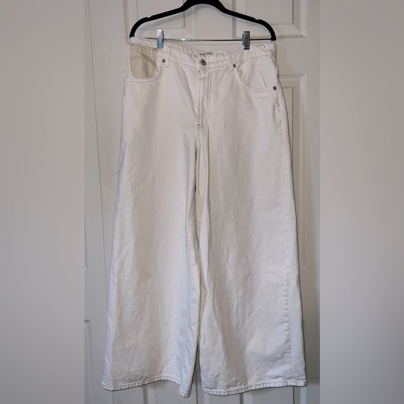 We The Free Denim - Free People, We the Free, Waterfalls Baggy Wide Leg Jeans